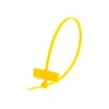 Secure 8 Inch Yellow Label Marker ID Cable Tie -