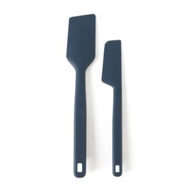 Calphalon Prime - Juego de raspadores de cocina de silicona de 2 piezas, raspadores flexibles para hornear y cocinar, herramientas resistentes al calo