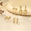 FIOROYAL Small 14K Gold Filled Hoop Earrings Sets for Multiple