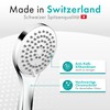 Engelbach® Water Saving Shower Head - Made in Switzerland |