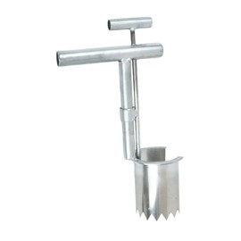 Generic Hand Seedling Transplanter Bulb Planter Steel Bulb Digger for Transplanting Fruit Tree Garden Digging Tool Multifunctional