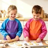 Amaza 2-Piece Children's Painting Apron with Velcro Fastening for Ages