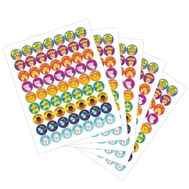 1008 Stickers,Reward Stickers For Kids, 9 Assorted Designs, 1 Inch School Stickers - Teacher Supplies For Classroom, Potty Training Stickers And Motivational Stickers, Star Stickers For Reward Chart