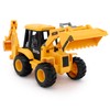 Toyland® 28cm (11") Friction Powered Backhoe Loader - Moveable Front