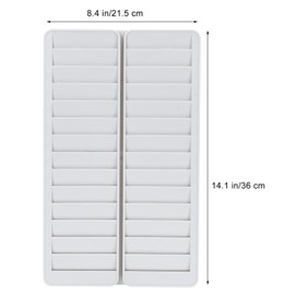 28 Time Card Rack, Badge Rack, Wall Mounted Time Card Holder Hanging Organizer for Office Storehouse Factory Time Card Machine Attendance