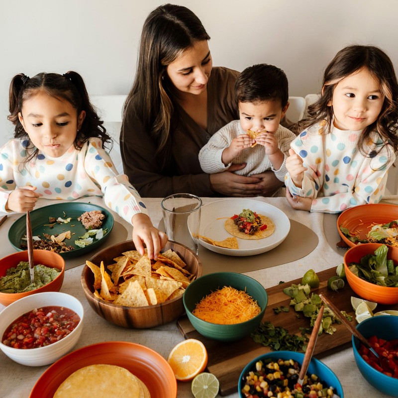 Nook Theory Reusable Wheat Straw Plates 8 Pcs - Non