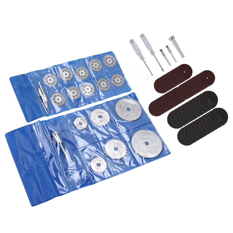 Cutting Wheel Set HSS Circular Saw Blades Resin Discs Screwdrivers