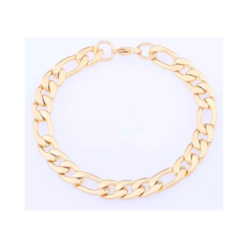 Dtup Esclava Pulsera Cadena Cubana De Eslabon Acero Inoxidable