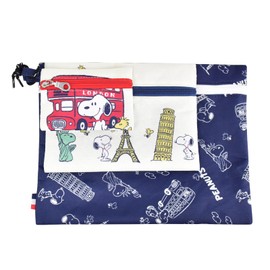 Snoopy SPMS-083 Pouch Snoopy0426 Multicolored, multicolor (SPMS-083)