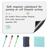 Magnetic Film Whiteboard Magnet, A4 Fridge Magnetic Board 21 x