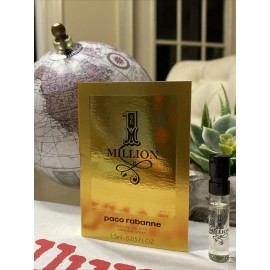 Paco Rabanne 1 Million Eau De Toilette 0.05 fl oz / 1.5 ml Sample Size Lot Deals