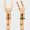 NEXMEX Cable lugs, fork lugs, set of 8, Y-connector connector,
