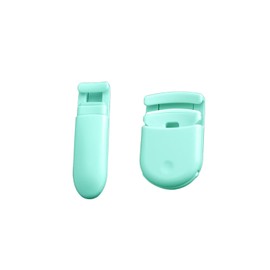 Benepoint 2Packs Eyelash Curlers, Mini Lash Curler with Bonus Replacement Lash Pad, Eyelash Curler Kit Portable Travel Eyelash Curler for Partial and Entire Eye Makeup (Cyan)