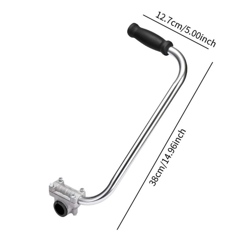 F Fityle String Trimmer Handle Ergonomic Universal Effort Saving, Weed