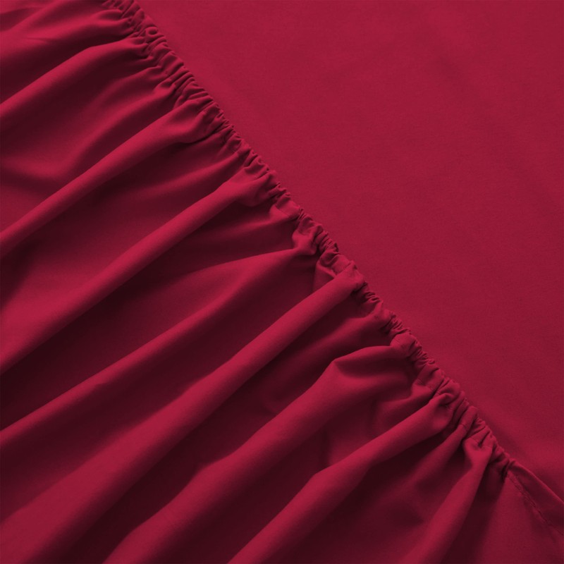 AMEHA Super King Fitted Sheet 25 cm Deep Soft Brushed