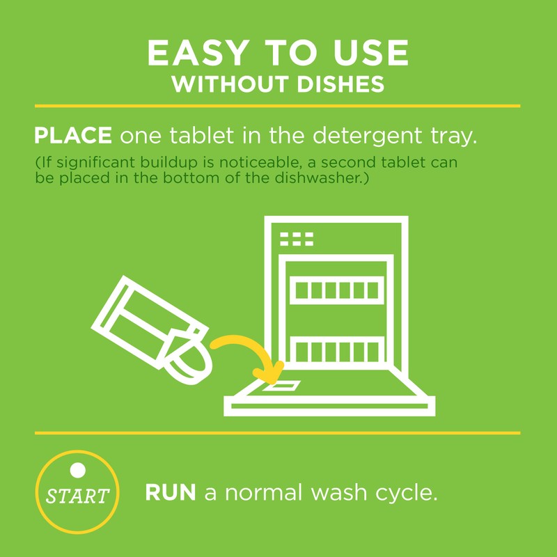 Affresh Dishwasher Cleaner, Helps Power Away Odor Causing Bacteria, Limescale,