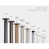 Ivilon Tension Curtain Rod - Hexagonal Spring Tension Rod for