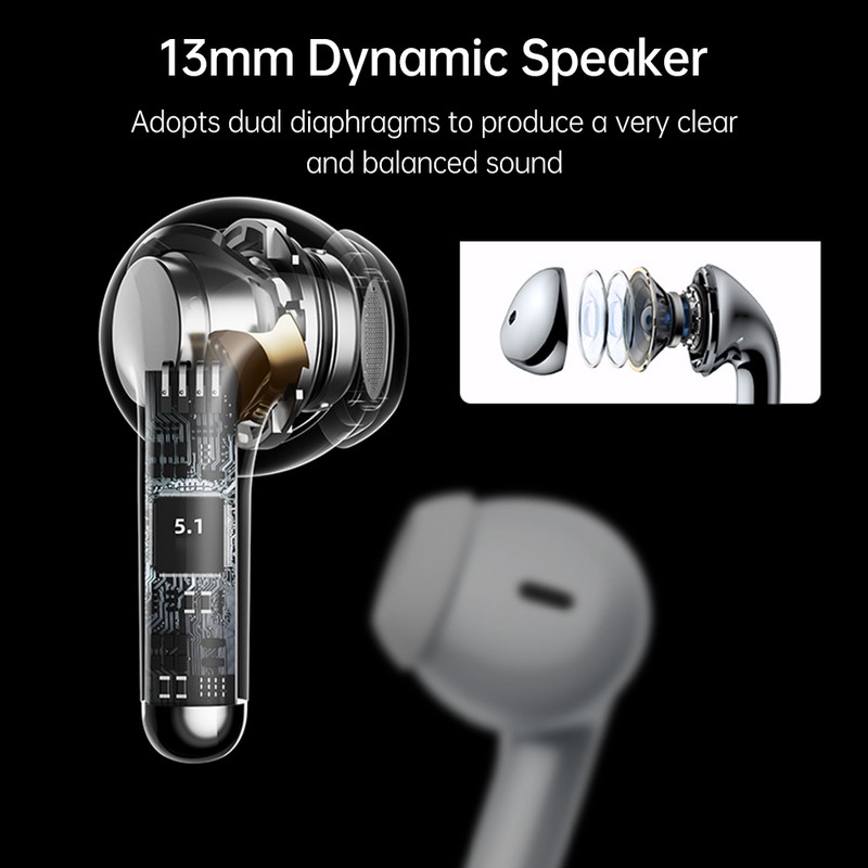 Lenovo LP40 PRO Wireless BT5.1 Headphones Semi-in-ear Sports Earbuds with