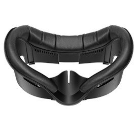 Face Pad for Oculus Quest 3: Replacement Facial Interface Compatible with Meta Quest 3 - PU Leather Foam Sweat-Proof Face Cover - Removable Anti-Leakage Nose Pad