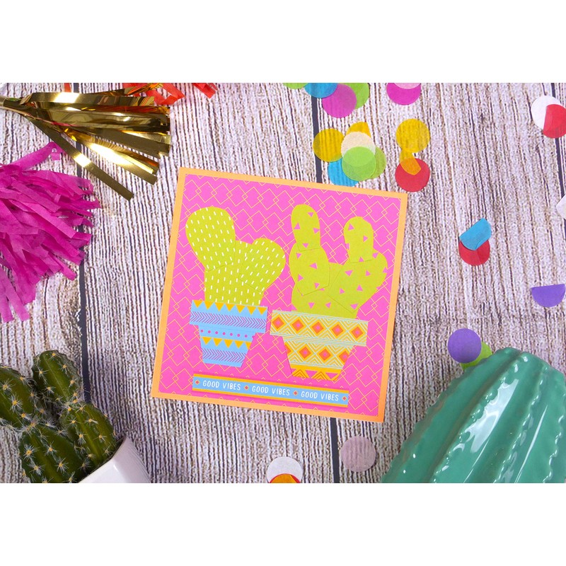 Paper Addicts Viva Forever 6"x6" Pad-30 Sheets-15 Designs-100GSM-Acid & Lignin