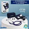 MEDSTAR | Kit Baumanometro Aneroide con Estetoscopio de una Campana