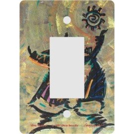 Give Thanks Rocker Switch Plate (African American Rocker Switch Plate)