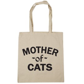 Hippowarehouse Mother Of Cats Tote Shopping Gym Beach Bag 42cm x38cm, 10 litres