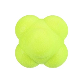 M METERXITY Reaction Ball - TPR High Difficulty Flexibility Training Ball Apply to Sports Exercise Daily Use (47 x 47 x 55mm, Yellow)
