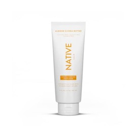 Native Hair Deep Conditioner Strengthening Hair Mask with Almond & Shea Butter, Clean, Sulfate, Paraben and Silicone Free - 6 fl oz