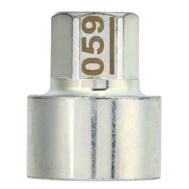 Raguso Anti Theft Lugnut Socket Anti Deformation Metal Wheel Lock