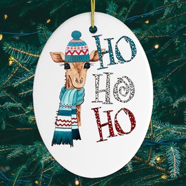Animal Themed Christmas Ornaments (Giraffe Christmas Ornament)