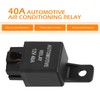 Ferianl 12V 40A Relay, Auto Replacement Parts 4 Pin Relay，Universal