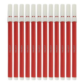 ZOFAX Sketcho Single Colouring Felt Tip Pens, Fine Point, RED, Pack of 12, Felt Tip Pens for Colour Draw Sketch Write Mark, Ideal for School Office Home Use