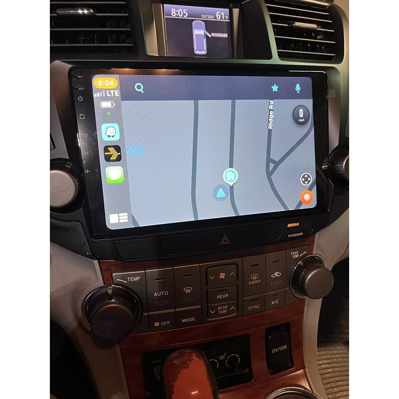 Lasertail For 2008-2013 Toyota Highlander Apple Carplay Car Radio Android