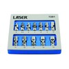 Laser 7281 Universal Joint Socket Set 1/4"D 12Pc