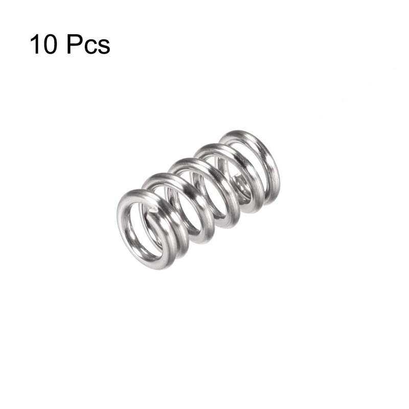 sourcing map Compression Spring 304 Stainless Steel Compression Springs Spiral