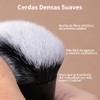 Maange 12pcs Brochas Maquillaje Doble Punta Esponjas Pulir Líquidos Cremas