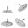 Alomejor Kayak Paddle Holder Universal Canoe Rudder Lock Patch Paddle