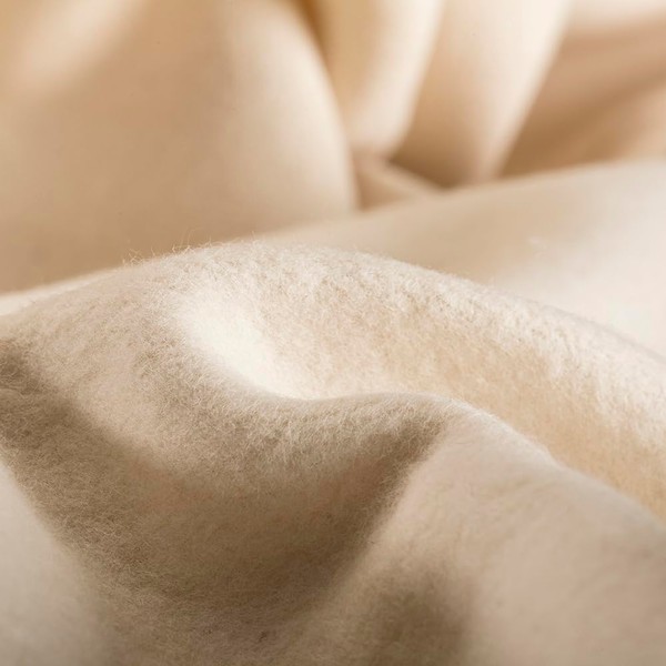ProECO® Organic Cotton Fleece Fabric (Natural) | Made in USA