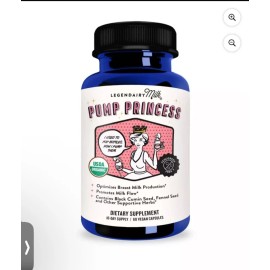 Legendairy Milk Pump Princess - Supports Breast Milk Production - 60 Capsules