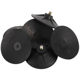BESPORTBLE 6pcs Heavy for Boxing Bag Stand Suction Cups Boxing Equipment with Screws Men Standing Bag Suction Base Heavy Bag Stand Replacement Accessories