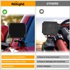 Nilight 3 inch Cube Light Pod Cover 2 PCS Black