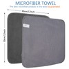 Vivote Microfibre Dish Towels with Poly Mesh Scouring Side for