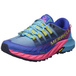 Merrell - Agility Peak 4 Trail - J135112 - Color: Light Blue-Blue-Pink - Size: 6