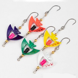 Spinner Baits for Fishing - Rotation Angling Lures | Multifunctional Colorful Rotating Spinner Baits for Bass Fishing in Freshwater and Saltwater