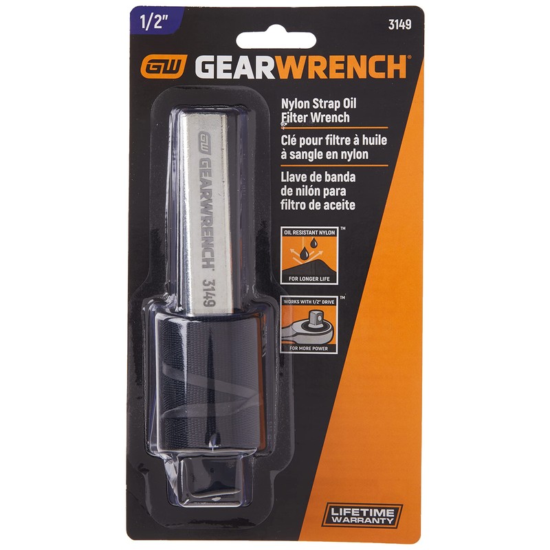GEARWRENCH 1/2" Drive Nylon Strap Oil Filter Wrench - 3149