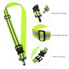MIVAIUN Pack of 2 Reflective Belts, Bicycle Vest, Reflective Sash,