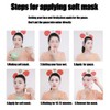 100 Pcs Gauze Mask Pre Cut Cotton Gauze Face Covers