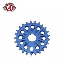 ALTALINE Bicycles BMX 25 TEETH ALLOY6 061-T6 CHAINRING SINGLE 1/2" X 1/8" BLUE