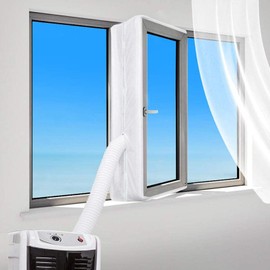 Tudaheuiy Window Seal for Mobile Air Conditioners, Air Conditioning Window Seal, Hot Air Stop, Windproof Sealing Cloth for Mobile Air Conditioners, Hot Air Stop (400 m)